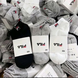 Tất Fila Unisex cổ ngắn xuất khẩu dư xịn