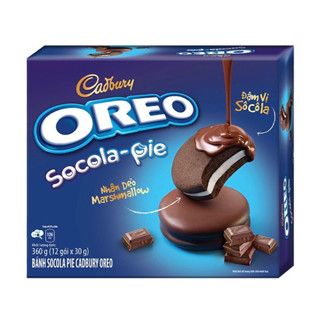 [KIDO] Bánh Oreo Socola Pie 360g (12cái x 30g)