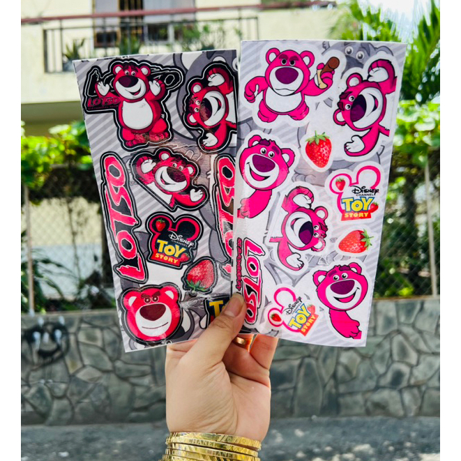 Set Tem Gấu Dâu MiNi