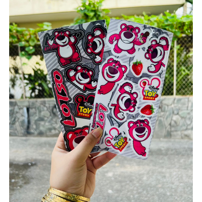 Set Tem Gấu Dâu MiNi