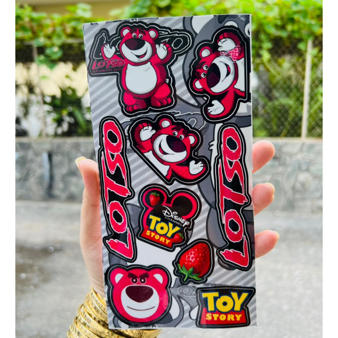 Set Tem Gấu Dâu MiNi