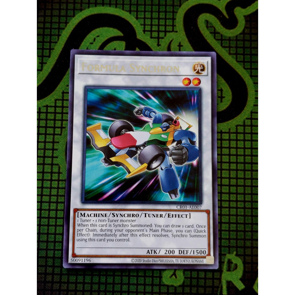 Thẻ Bài  Yugioh Monster Formula Synchron  CR01-AE007