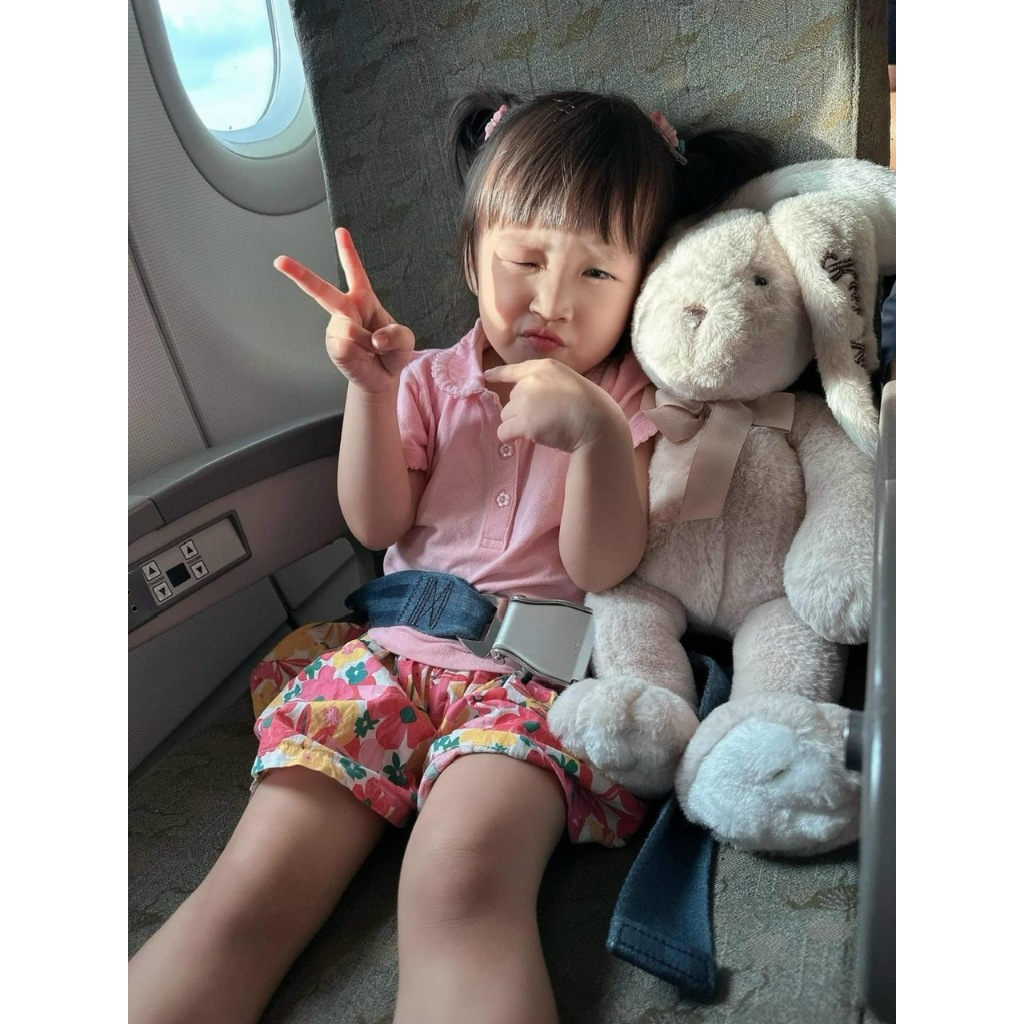 Thỏ bông thêu tên cho bé phong cách Hàn quốc