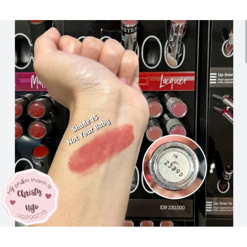 SON DƯỠNG ẨM SE.PHO.RA LIP LAC.QUER L.15 NOT YOUR BABY