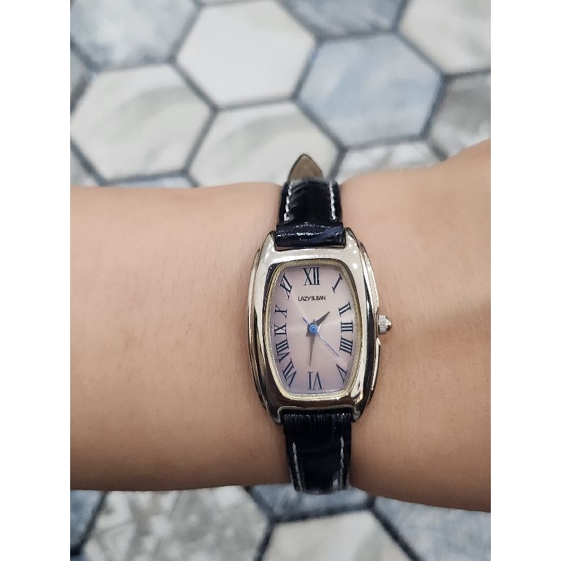 ĐỒNG HỒ SI NHẬT CHÍNH HÃNG DÂY DA DÀNH CHO NỮ - THƯƠNG HIỆU LAZY SUSAN