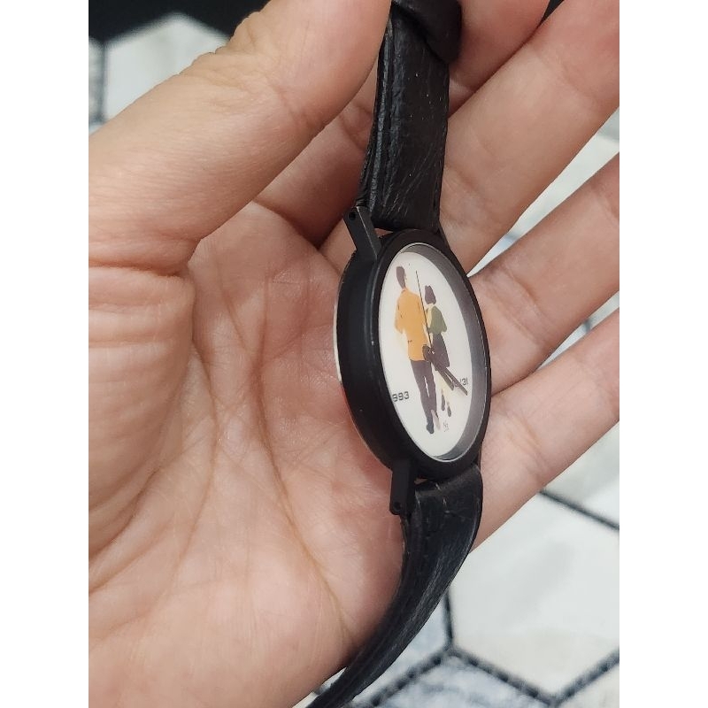 ĐỒNG HỒ SI NHẬT DÂY DA MẶT HÌNH COUPLE DÀNH CHO NỮ - THƯƠNG HIỆU LOGO