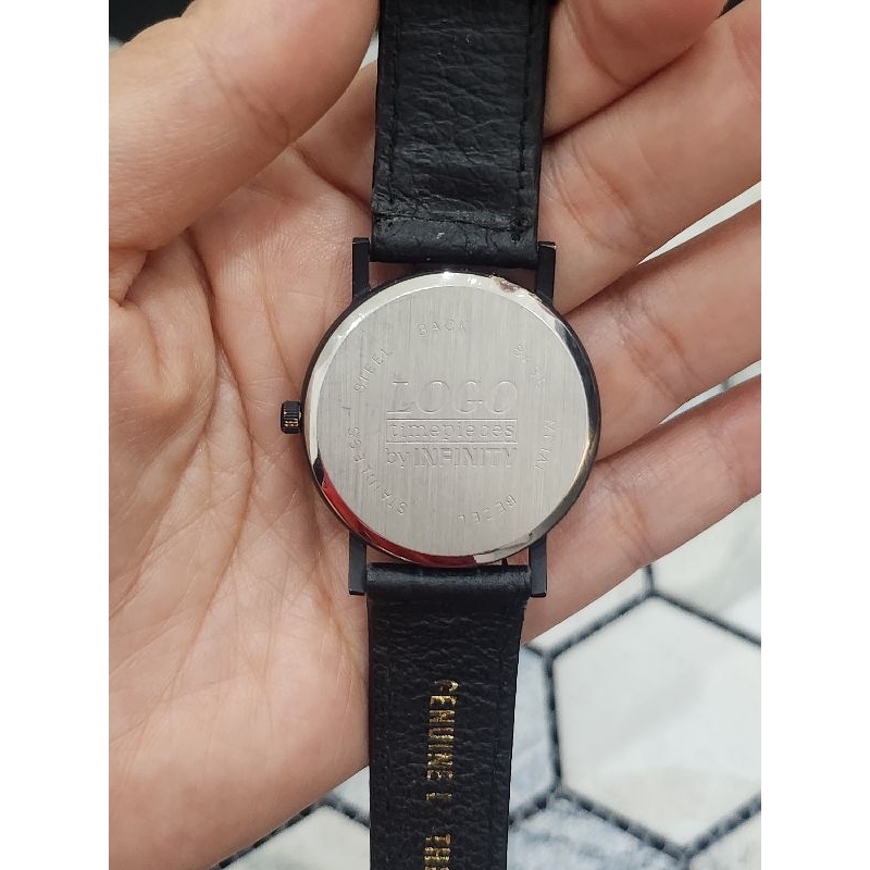 ĐỒNG HỒ SI NHẬT DÂY DA MẶT HÌNH COUPLE DÀNH CHO NỮ - THƯƠNG HIỆU LOGO