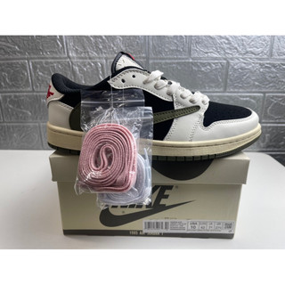 Giày JD low- Travis olive xanh bộ đội- bản cao cấp