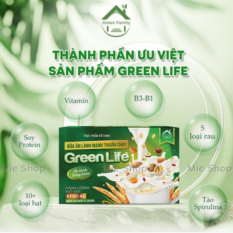 Thuần Chay Greenlife Thực Phẩm Bổ Sung Bữa Ăn Lành Mạnh Green Famil Chính Hãng