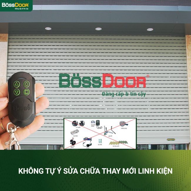 Khóa cửa cuốn Bossdoor Chính hãng Tân Trường Sơn.Bảo Hành 12 tháng