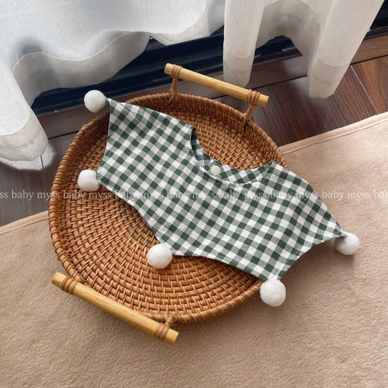 Yếm cho bé, phụ kiện tone đỏ Noel, Tết