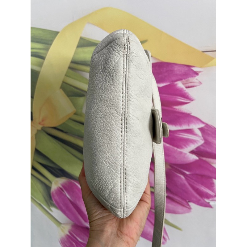 Túi si đeo chéo da thật hiệu 🍃Elliott Lucca🍃 của Mỹ, size 24