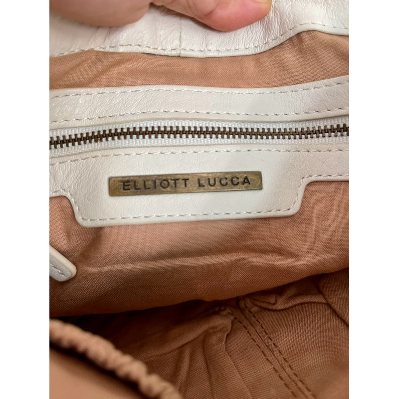 Túi si đeo chéo da thật hiệu 🍃Elliott Lucca🍃 của Mỹ, size 24