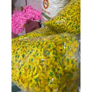 Sỉ lẻ 1kg Mai đào kí trang trí Tết, mai đào rời trang trí Tết phụ kiện trang trí chụp hình Tết tiểu cảnh Tết