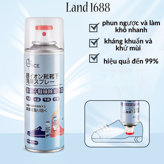 Chai xịt giày dép khử mùi hôi Nano Bạc bình xịt thơm khử mùi mồ hôi chân - Bình Xịt Khử Mùi Hôi Chân - lan