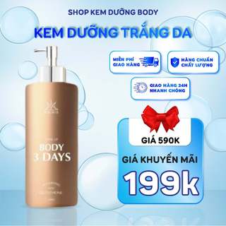 Kem Dưỡng Trắng Da Cao Cấp Body 30s