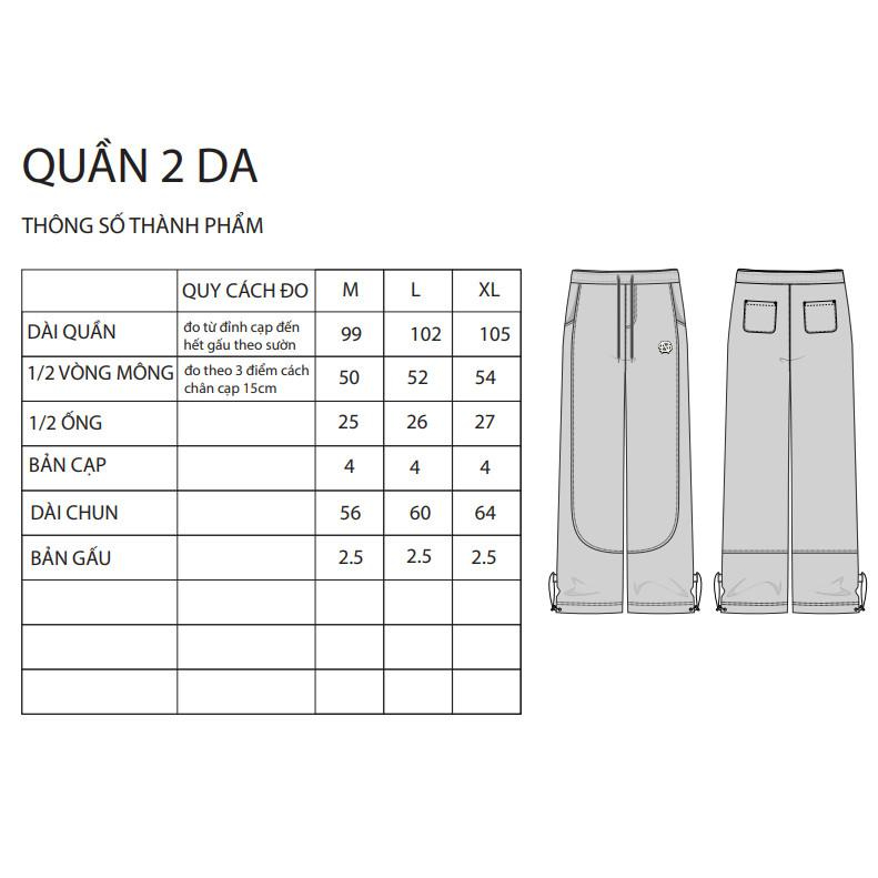 Quần NEWSEVEN Icon Seal Pants QD.296