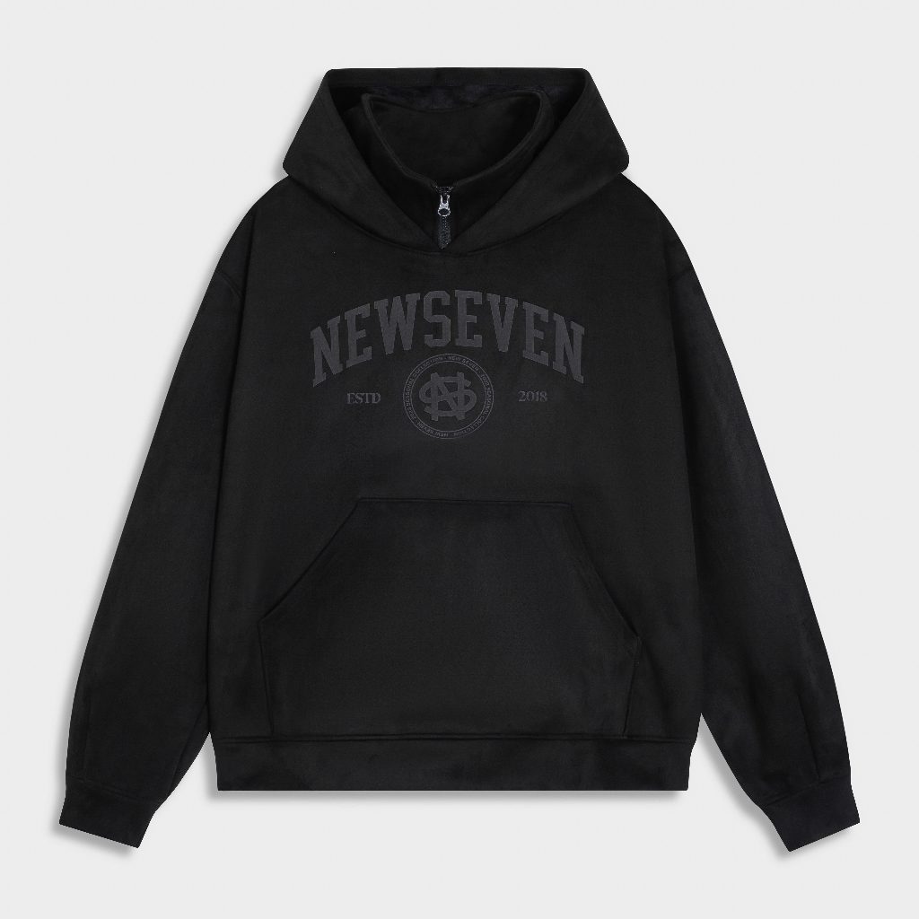 Áo Hoodie NEWSEVEN Suede Zip HD.294
