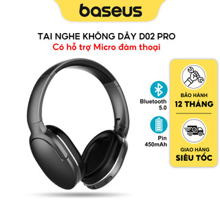 Tai Nghe Không Dây Baseus D02 Pro Bluetooth 5.0 Âm Lập Thể HIFI Loa Siêu Trầm Phong Cách Thể Thao