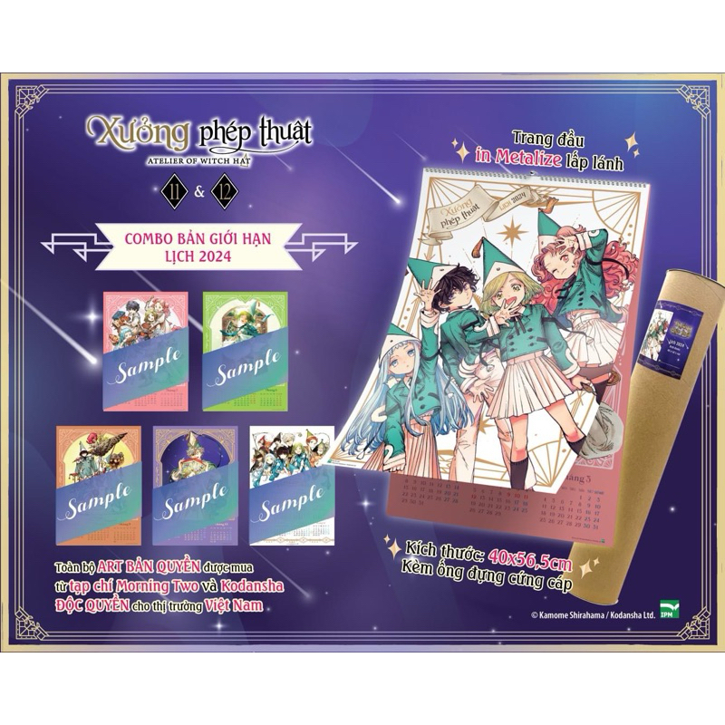 Combo xưởng phép thuật 11&12 ST