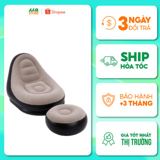 Bộ Ghế hơi + Đôn, ghế đệm hơi tựa lưng thư giãn