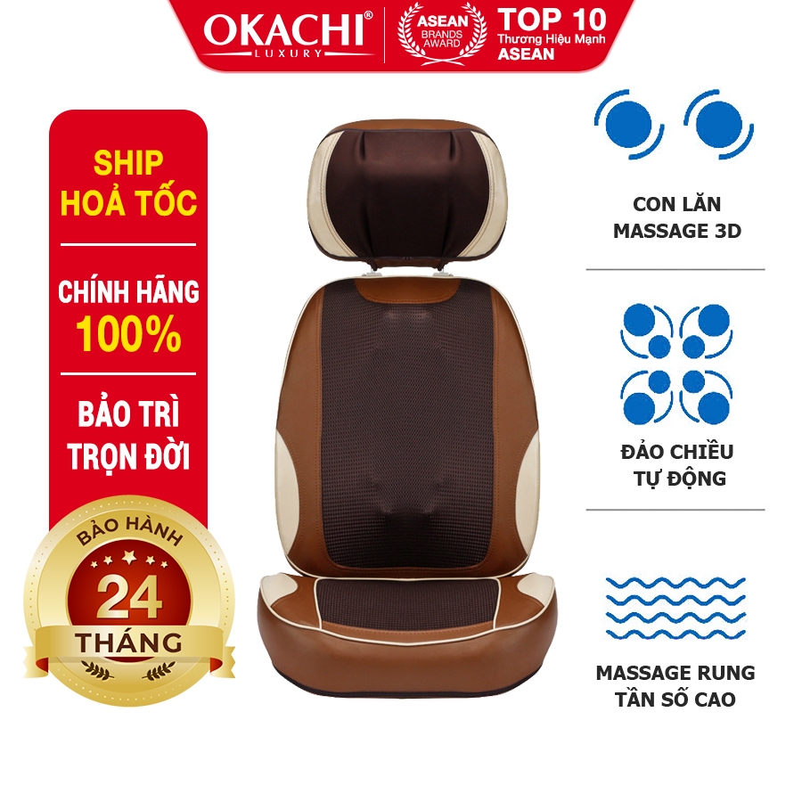 Đệm massage toàn thân OKACHI JAPAN JP-A80