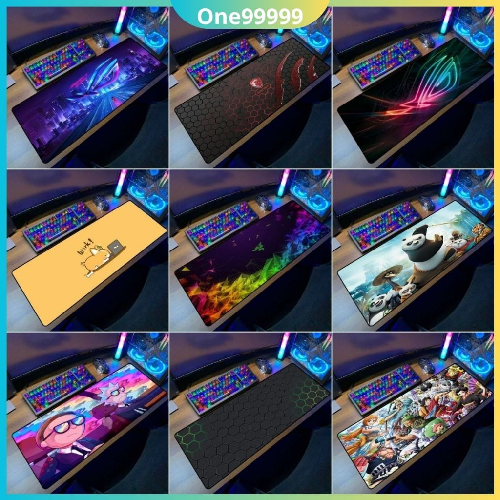 Lót chuột cỡ lớn 90x40 80x30 70x30 full 65 mẫu anime siêu bền chống nước hình in sắc nét bảo hành 12 tháng