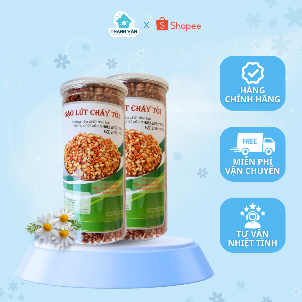 Gạo lứt cháy tỏi