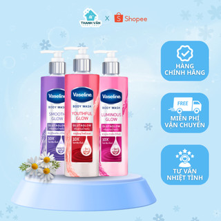 Sữa tắm trắng da vaseline body wash glutaglow 10x thái lan