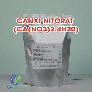Phân bón Canxi Nitorat (Ca(NO3)2.4H20) CaO = 26%; N = 15,5% (gói 1kg)
