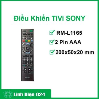 Điều khiển tivi sony rm-l1165