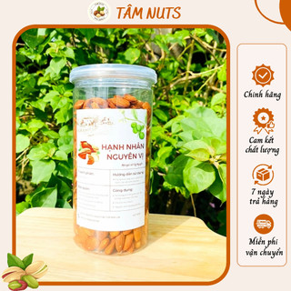Hạnh nhân sấy nguyên vị 500 gram, hạnh nhân tách vỏ Đắk Lắk thơm ngon, béo bùi và hậu vị ngậy đậm đà