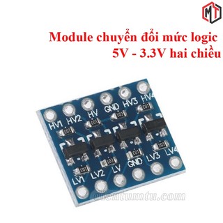 Module chuyển đổi mức logic 5V - 3.3V hai chiều