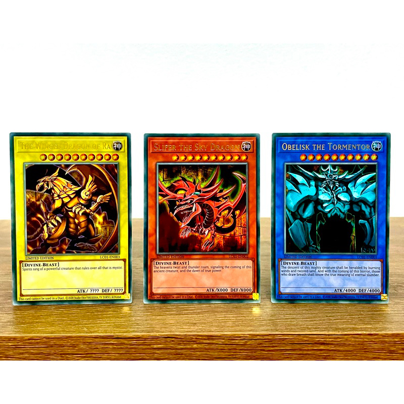 Thẻ bài  Tam Thần Ra, Osiris, Obelis mã LC01 Ultra Rare