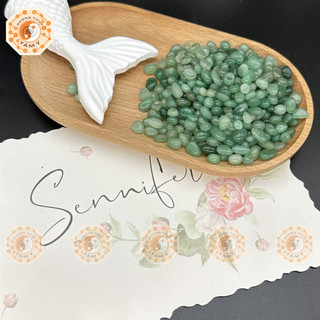 500Gr Vụn Đá Phong Thủy/Thanh Tẩy Thạch Anh Xanh (Green Quartz). Dùng Trong Bố Trí Phong Thủy, Thiền Định, Tarot, Reiki