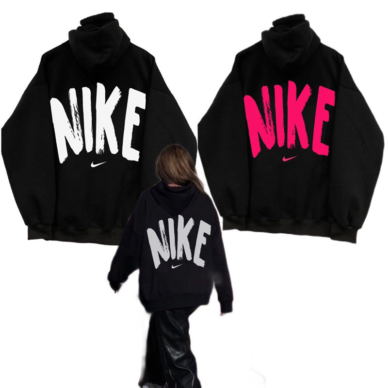 Áo Hoodie N!ke Biglogo phong cách đường phố, áo nỉ mùa đông hàn quốc xuất xịn