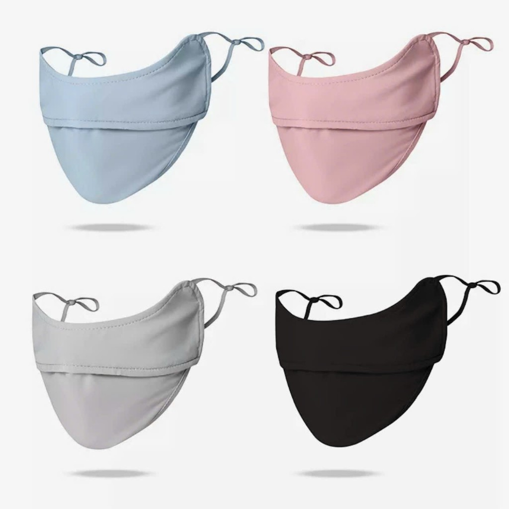 Khẩu Trang Vải Chống Nắng Tia UV🍀FREESHIP🍀Khẩu Trang Chống UV Che Gò Má Chống Nám Tàn Nhang