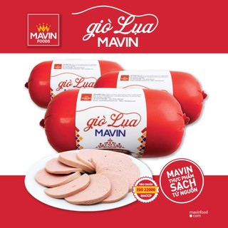 Giò Lụa Mavin 1Kg chiên rán, thả lẩu tiện lợi - Sạch Từ Nguồn