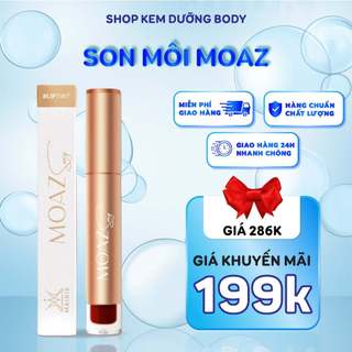 Son Môi MOAZ Chất Son Mền Mại Như Nhung, Siêu Mịn, Chống Thâm Môi, Không Chì
