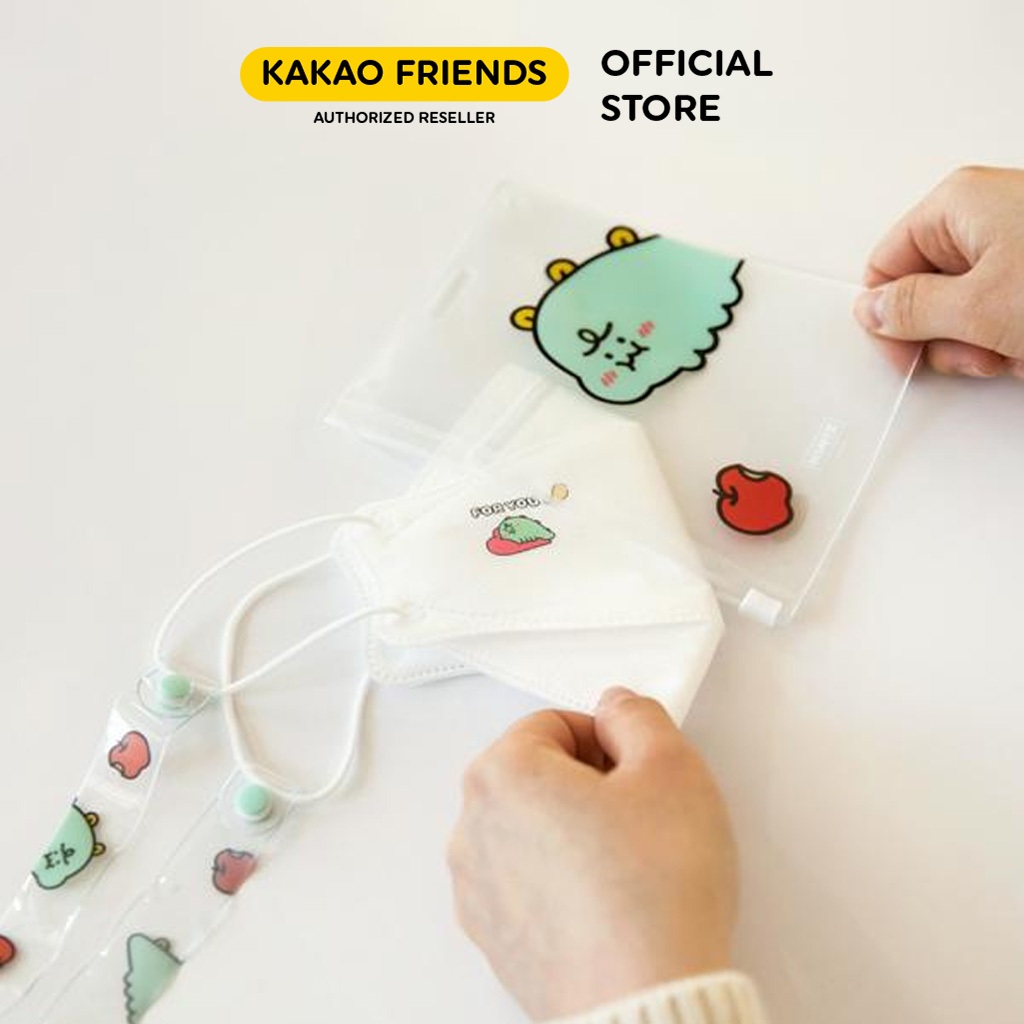 Set Dây Đeo Và Túi Đựng Khẩu Trang Kakao Friends Jordy