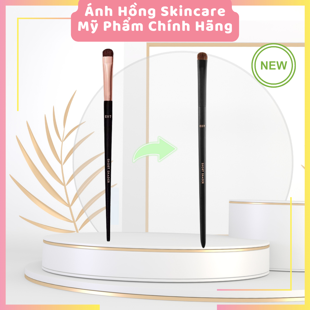 Cọ mắt đầu ngắn Vacosi E07 (Mẫu mới)