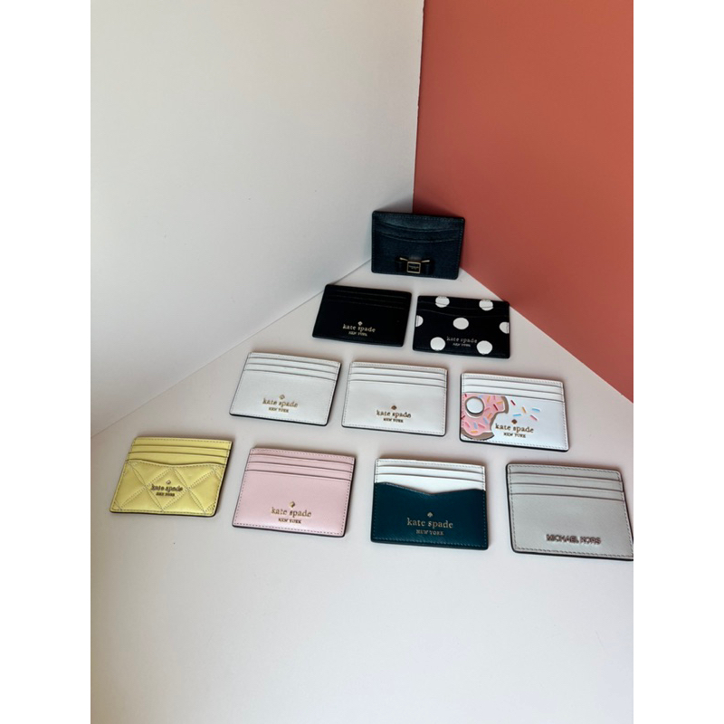 SẴN Chính hãng bao check Ví gập Kate Spade