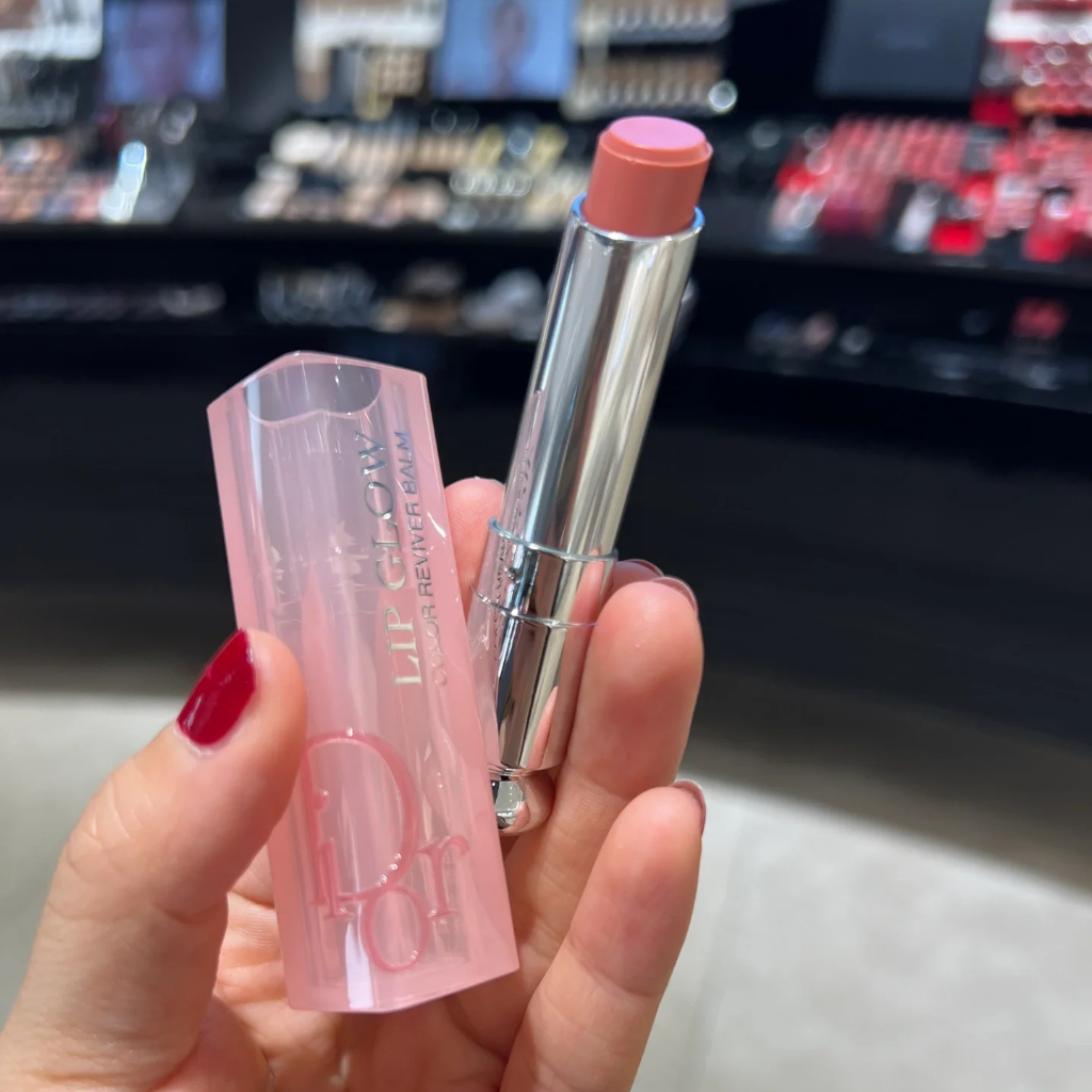 Son Dưỡng Dior Addict Lip Glow Màu 012 Rosewood màu hồng cánh hoa