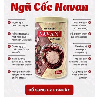 Ngũ cốc navan 9 vị gia truyền