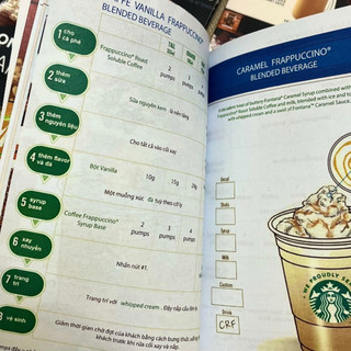 Trọn bộ công thức pha chế của Starbuk