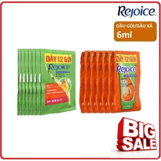 Dầu gội dầu xả rejoice dây 12 gói