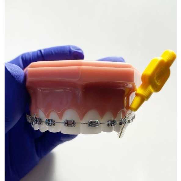 Bàn chải răng niềng, implant TePe đủ màu - Thụy Điển
