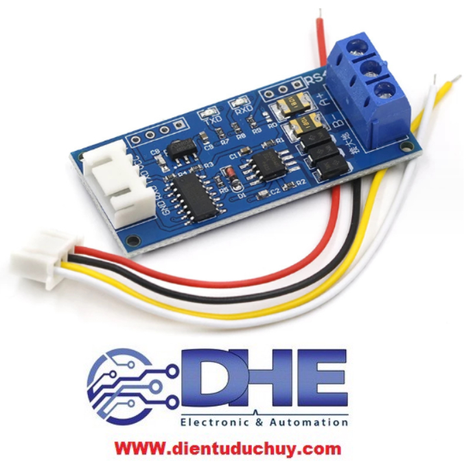 MODULE CHUYỂN ĐỔI TTL <--> RS485 V1, HALF DUPLEX