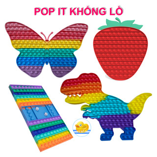 Pop it khổng lồ, đồ chơi bóp bong bóng giảm stress