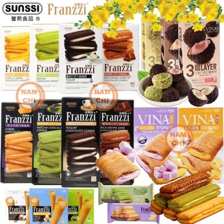 [TỔNG HỢP FRANZZI] Bánh Quy Kẹp Kem FRANZZI 115g | 100g | 92g - HongKong